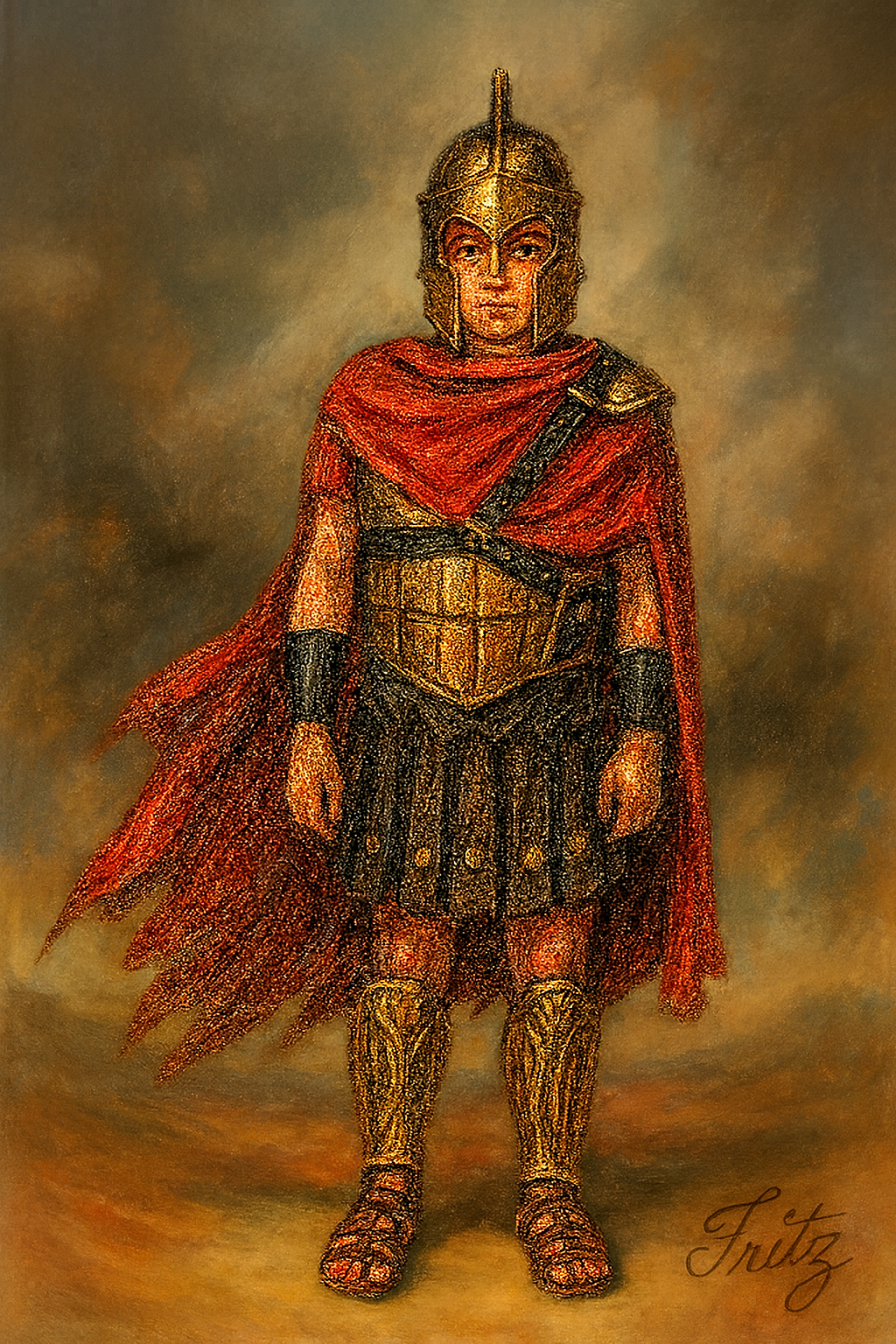 Ares Mars Children’s Greek Roman God of War Costume