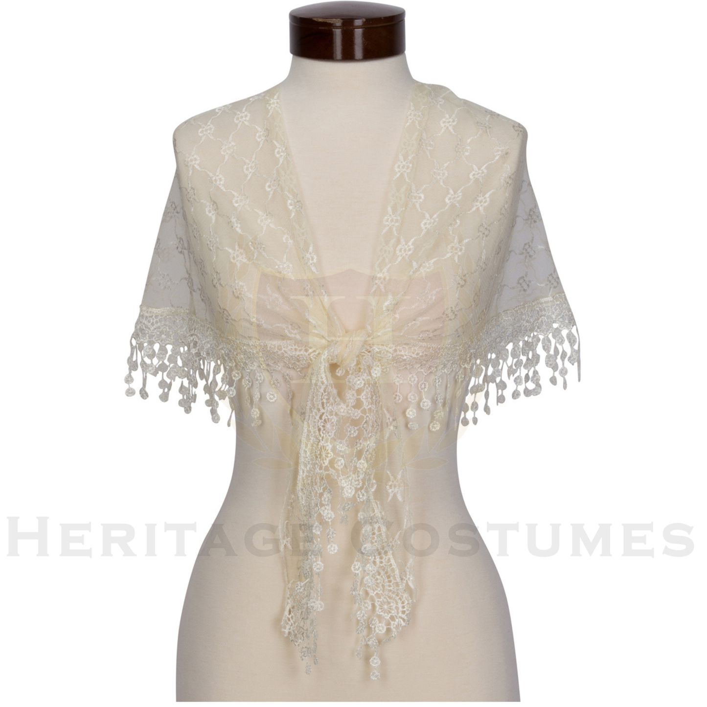 Women’s Colonial Costume Shawl Wrap