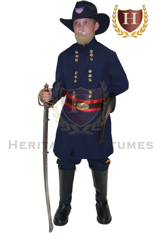 Children’s John C. Frémont Civil War Officer Uniform – Historical Replica Costume