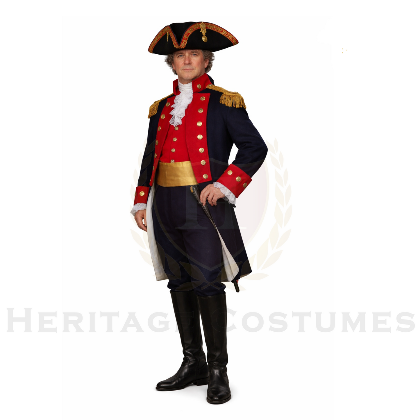 John Paul Jones Adult Revolutionary War Naval Hat