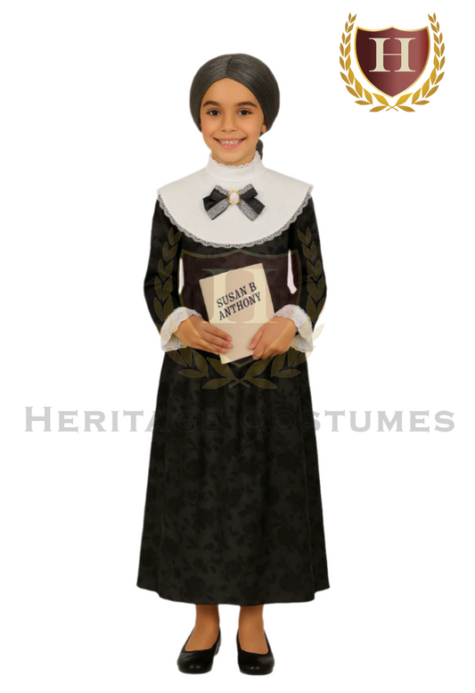 Susan B Anthony Children's Victorian Costume
