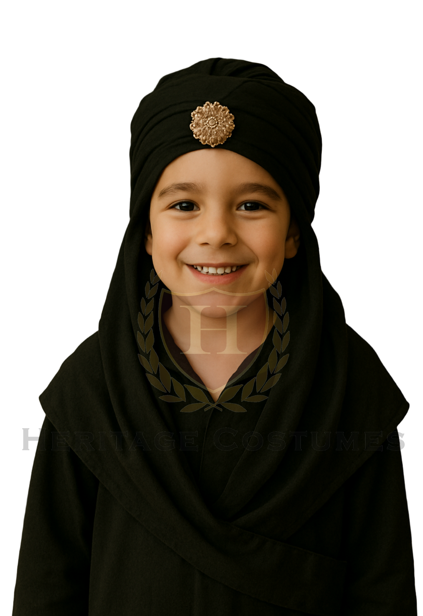 Three Kings Magi Turban – Nativity Play Costume Headpiece, Adjustable Regal Headwear for Wise Men