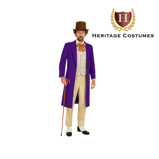 Candyman Adult Victorian  Costume - Charlie and the Chocolate Factory Costume