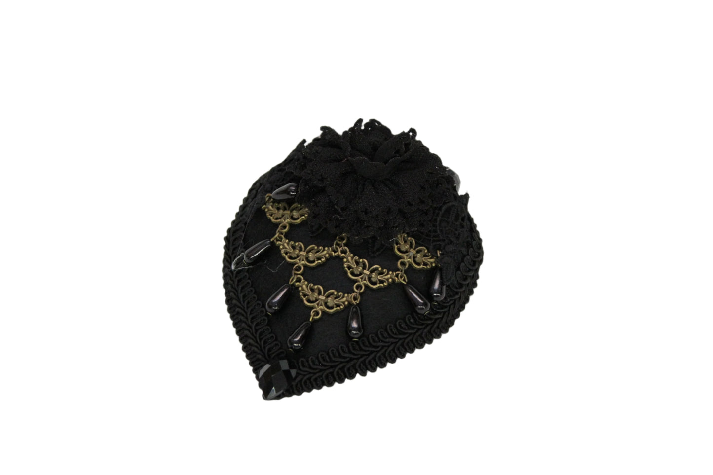Victorian, Gothic, Lolita, Steampunk Fascinator Hair Accessory.