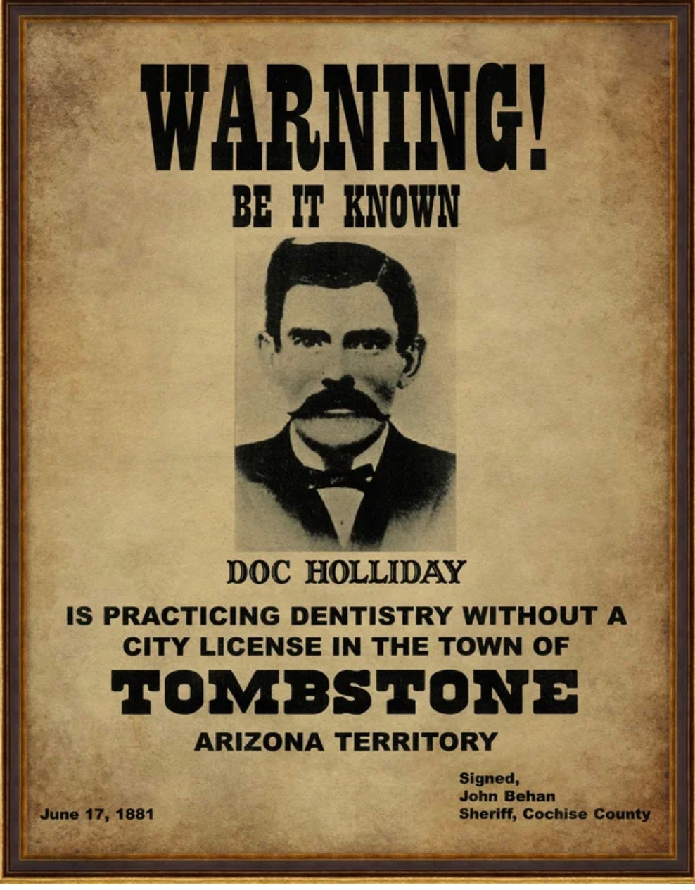 Kids Doc Holliday Historical Costume, Old West Victorian Outfit, Wild West Costume
