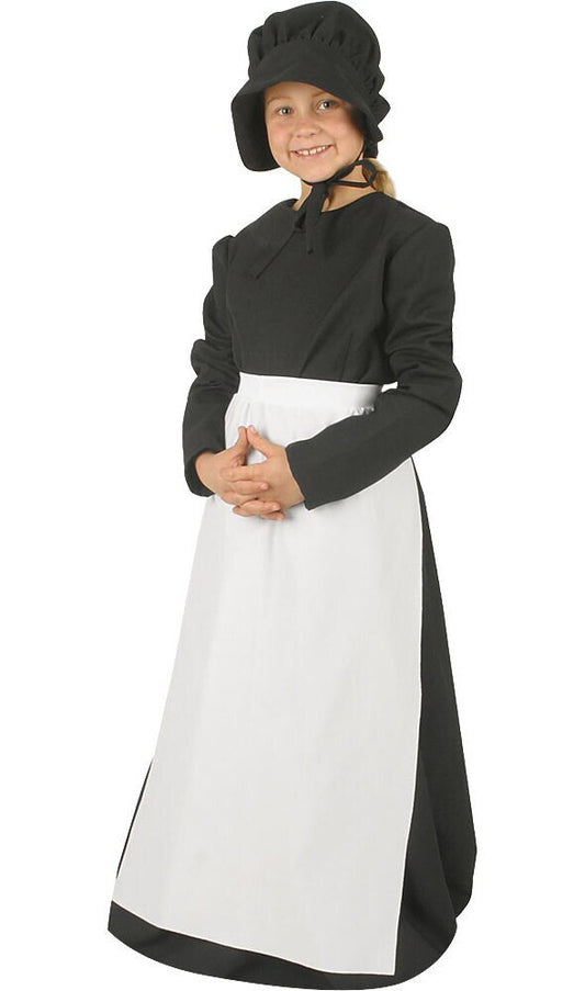 Children's Lucretia Mott Pilgrim/Quaker Costume