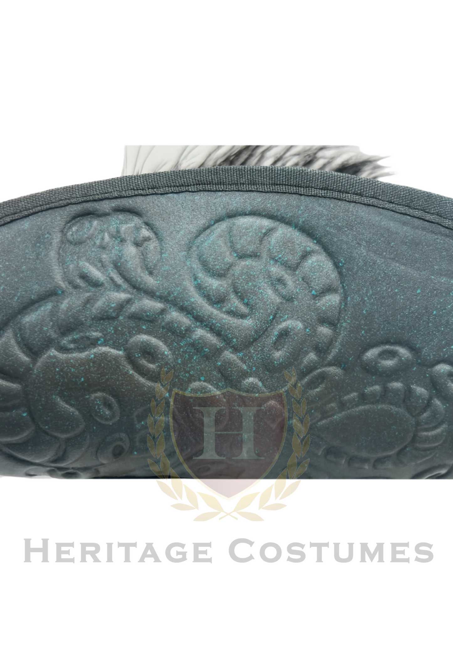 Deluxe Pirate Kraken Tricorn Hat – Tentacle Embossed, Feathered, Nautical-Themed Costume Accessory