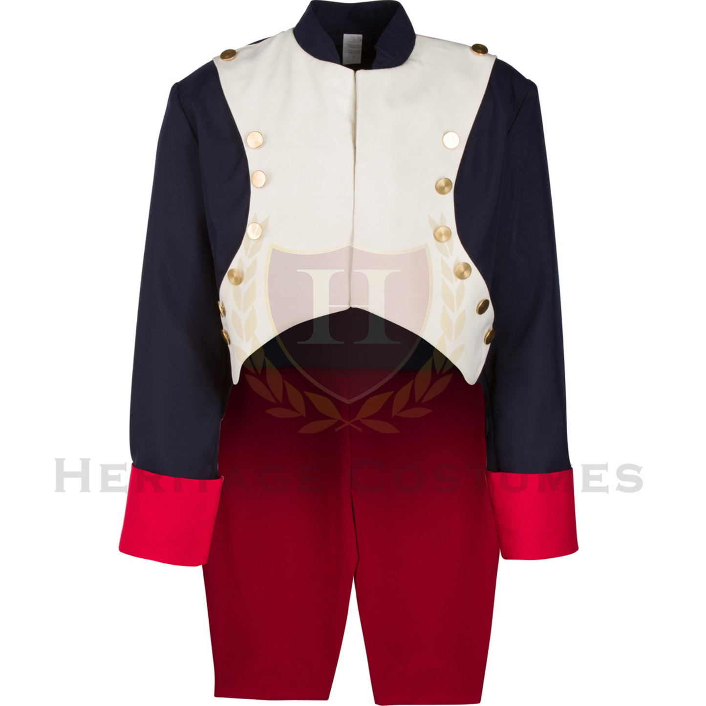 Marquis de Lafayette Adult Revolutionary War Officer Costume
