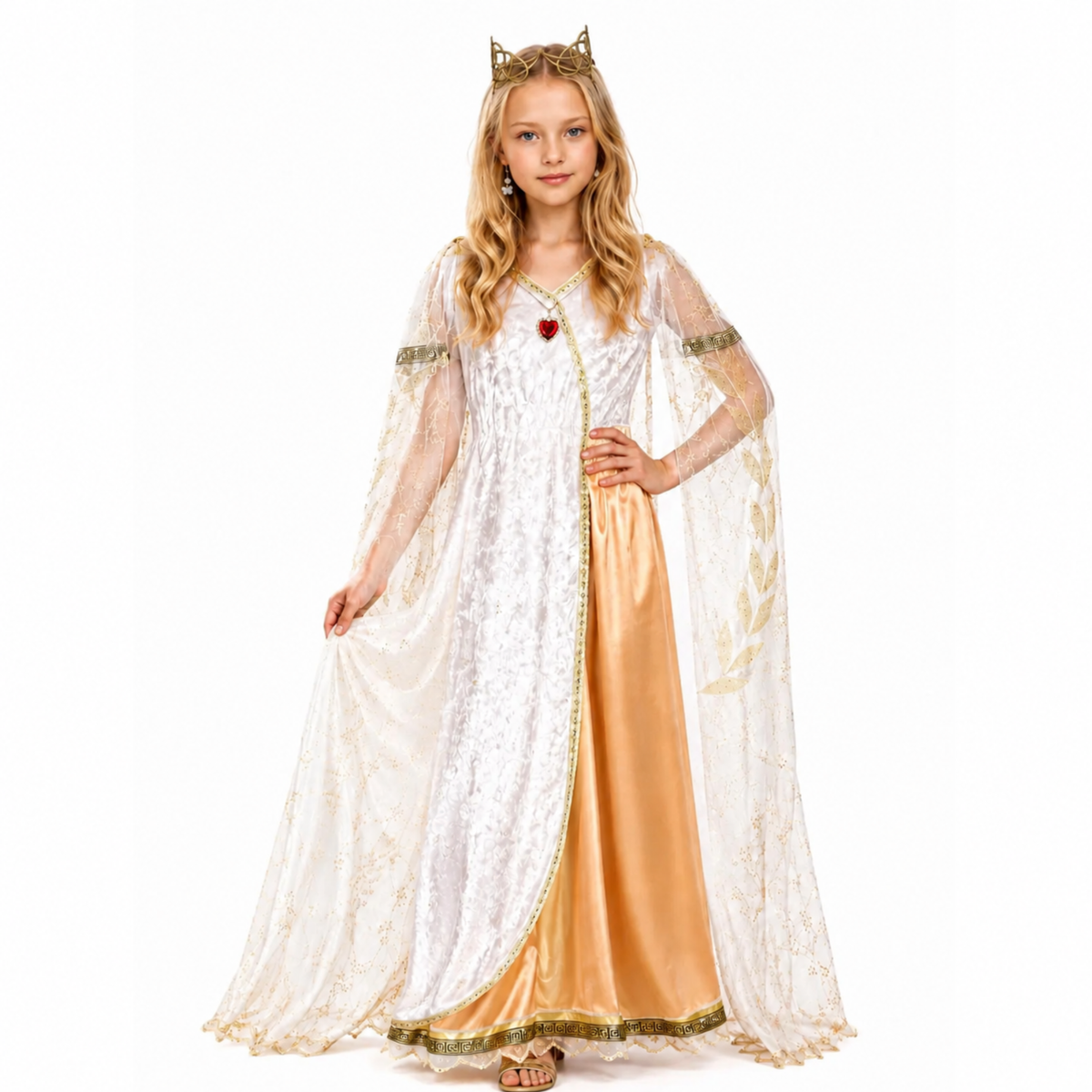 Hera Queen of the Gods Children's Goddess Costume