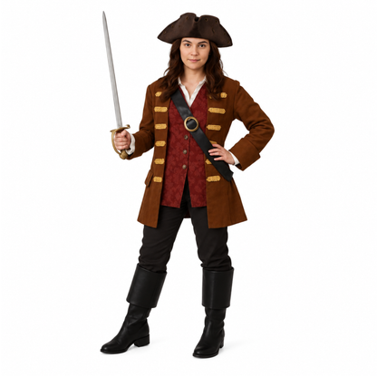 Adult Women's Anne Bonny Pirate Costume