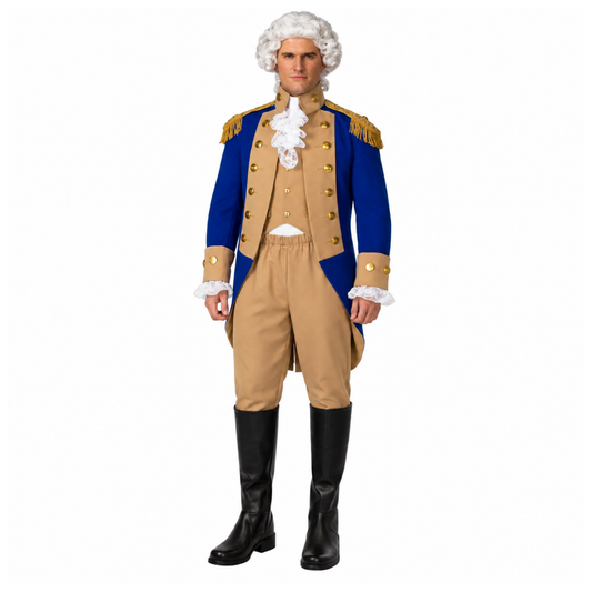 George Washington Adult Continental Army Commander Costume