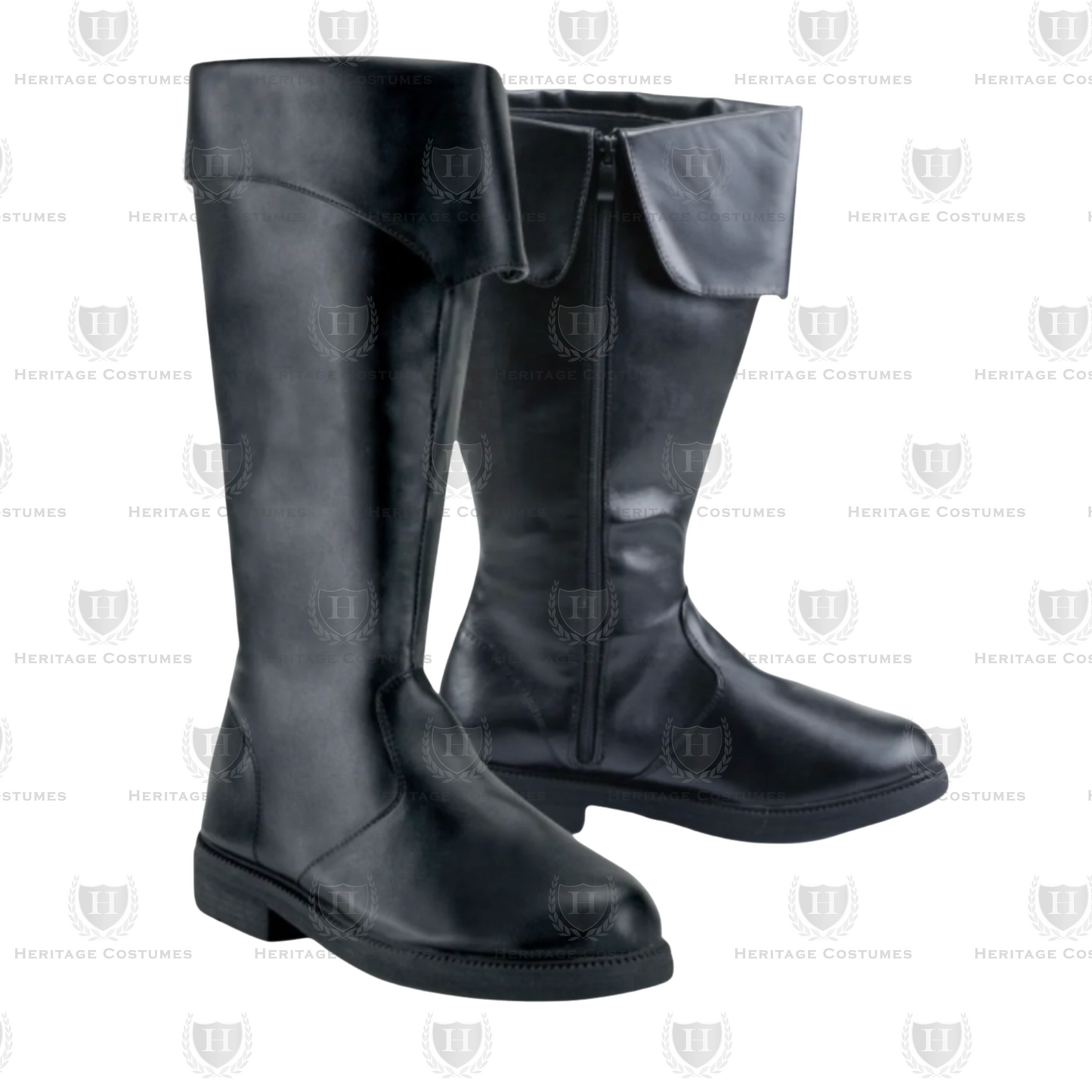 Men’s Costume Boots – Colonial, Pirate, & Cavalier Era Footwear