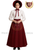 19th Century Victorian Ladies Costume