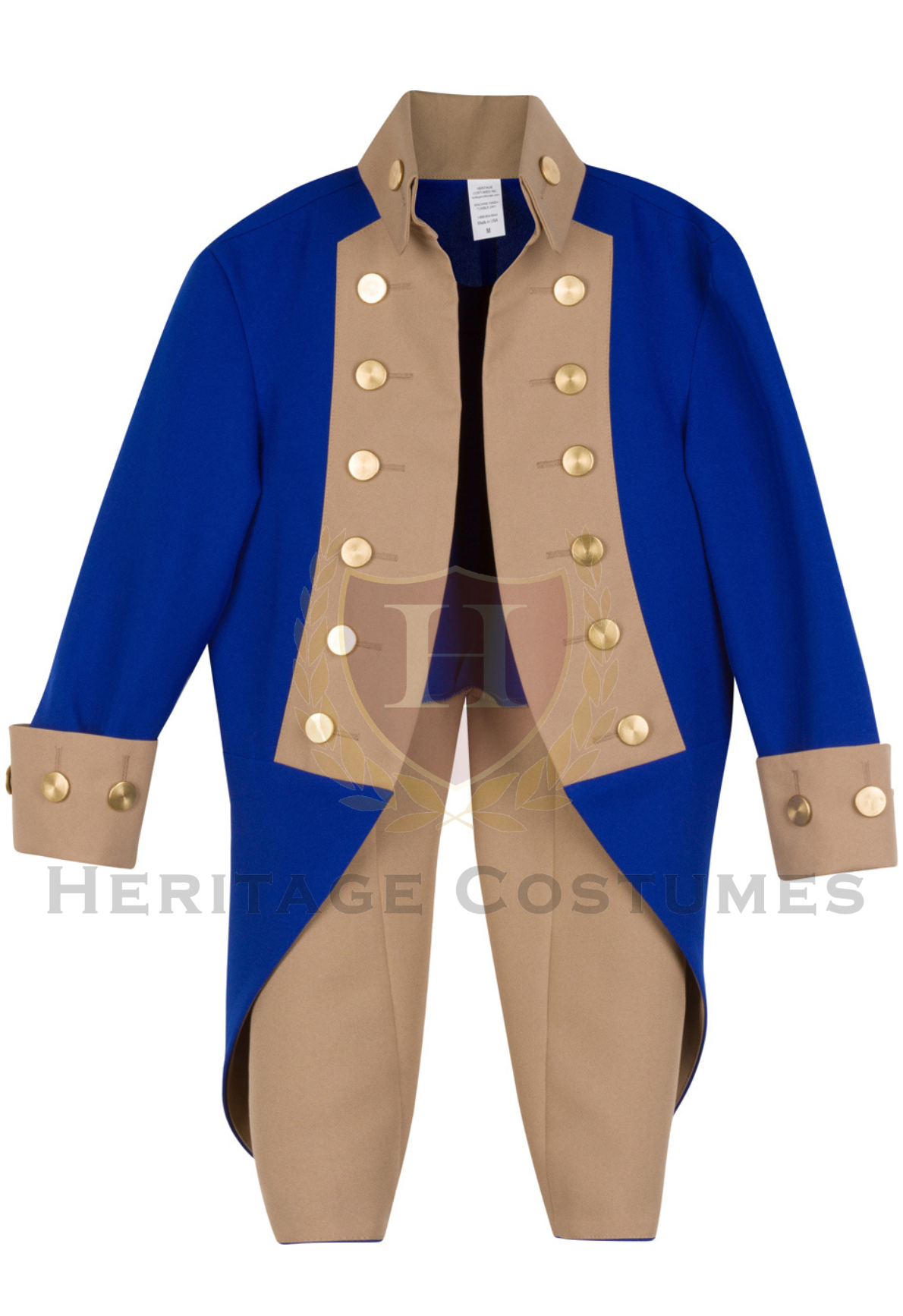 Deborah Sampson Colonial Girls' Revolutionary War Uniform Costume