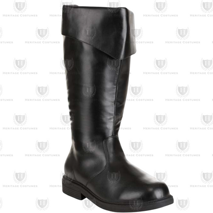 Men’s Costume Boots – Colonial, Pirate, & Cavalier Era Footwear