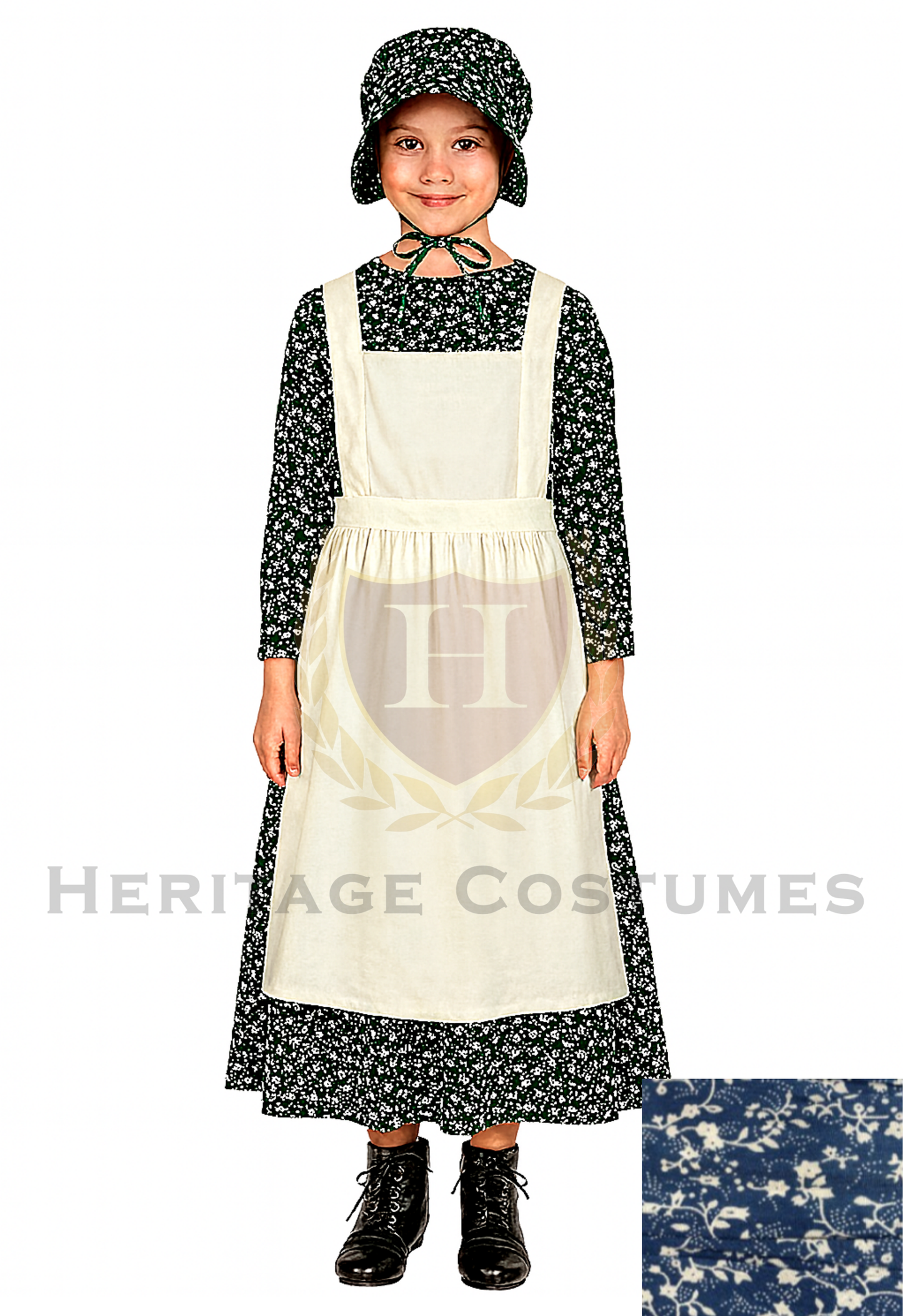 American Frontier, Pioneer Girl, Civil War Quality Children's Dress
