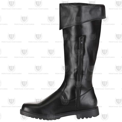 Men’s Costume Boots – Colonial, Pirate, & Cavalier Era Footwear