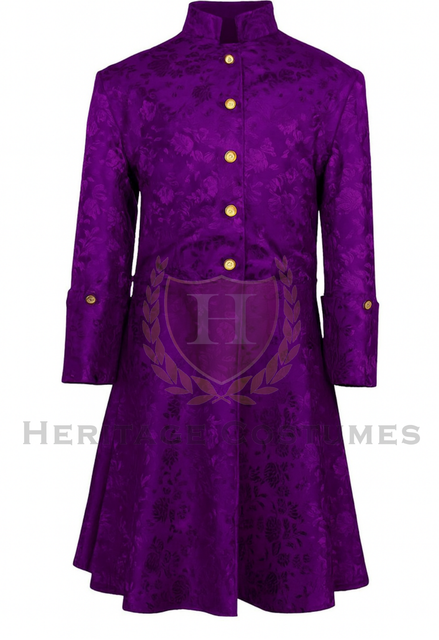 Colonial Children's Brocade Frock Coat