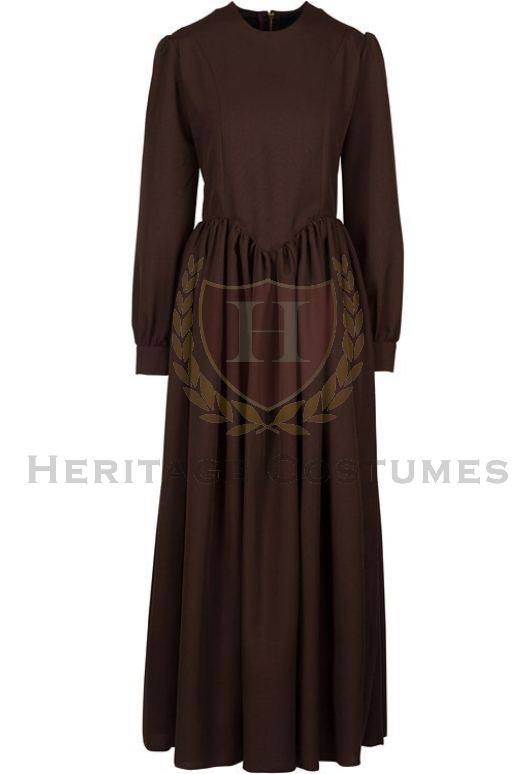 Victorian Womens Day Dress Civil War Nurse Costume & Historical Reenactment Attire 3X / Slate Blue Victorian Womens Day Dress Civil War Nurse Costume & Historical Reenactment Attire 3X / Slate Blue