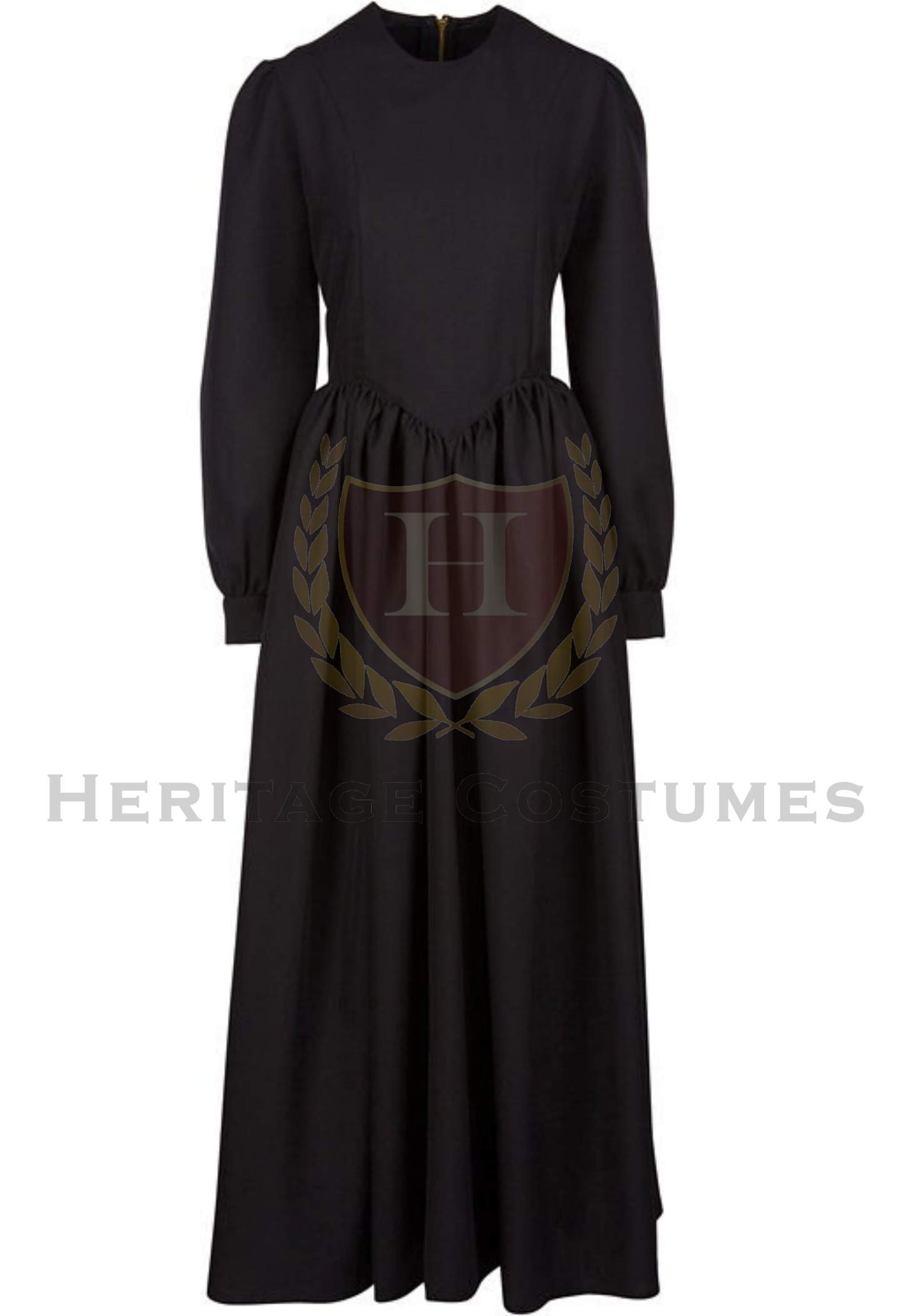 Victorian Women’s Day Dress – Civil War Nurse Costume & Historical Reenactment Attire