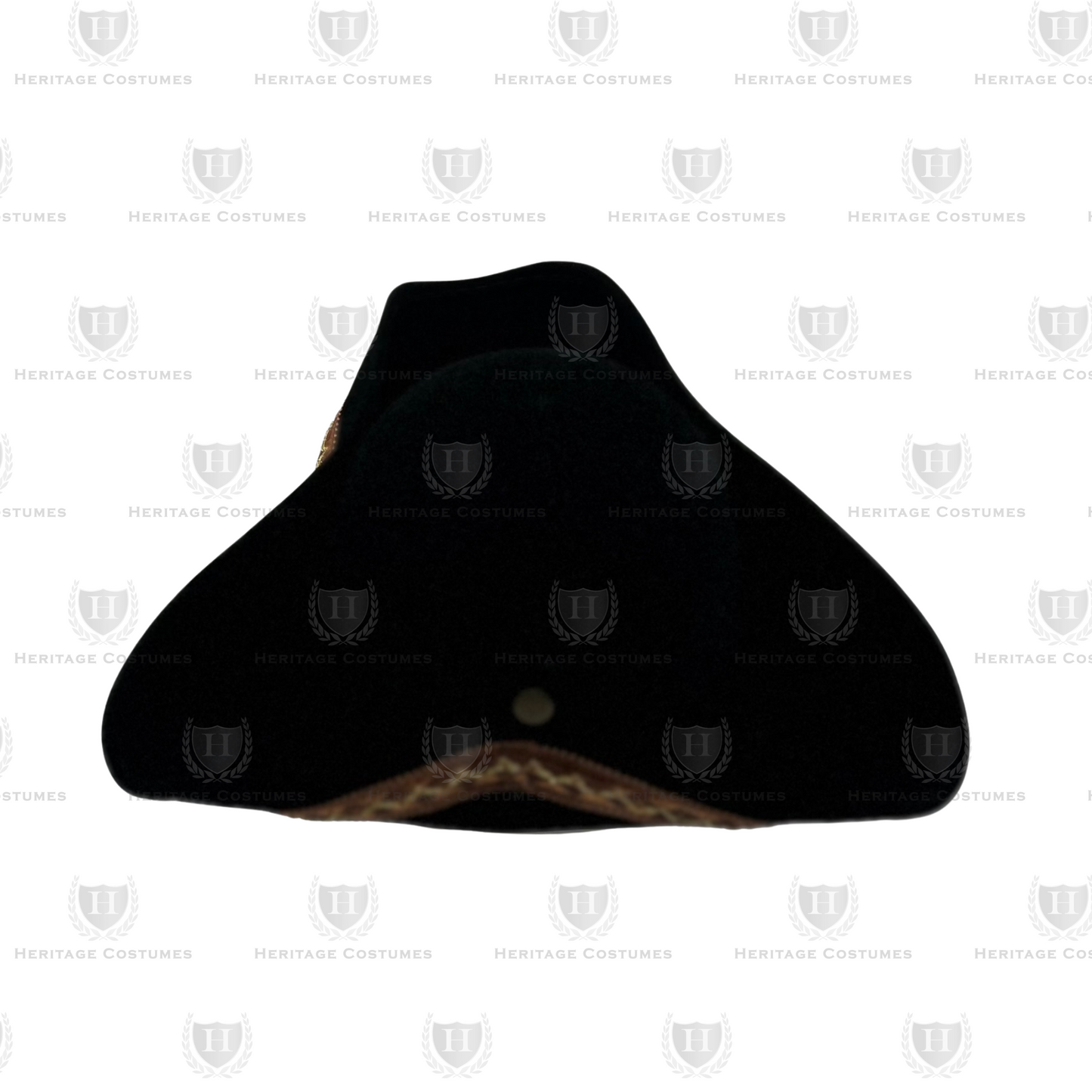 Children’s Pirate Tricorn Hat – Faux Suede Colonial Style