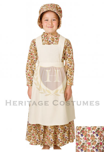 American Frontier, Pioneer Girl, Civil War Quality Children's Dress