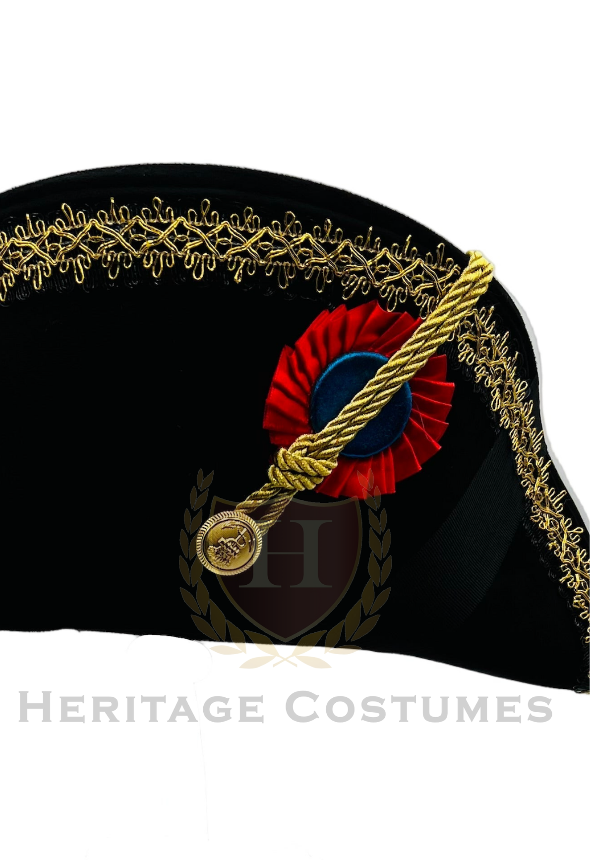 Napoleon Bicorn Hat – Adult French Revolutionary Military Costume Hat