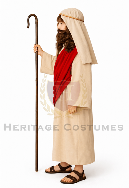 Good Shepherd Children’s Biblical Costume – Nativity Shepherd Outfit
