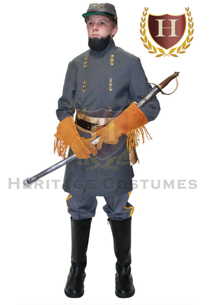 American Civil War Accessory Kit, Union Officer Set, Confederate Officer Set