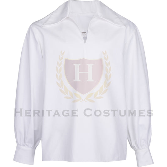 Colonial Period White Pirate Shirt