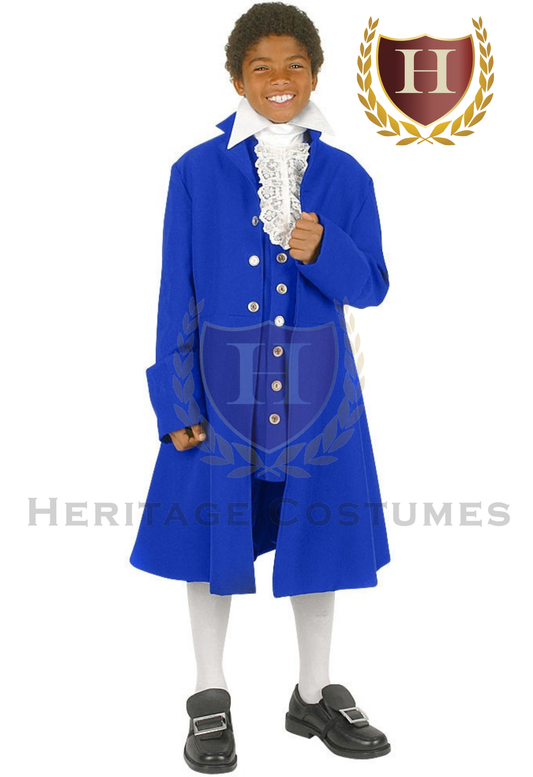 Children's James Armistead Lafayette Costume,Black History Costume. Colonial Costume