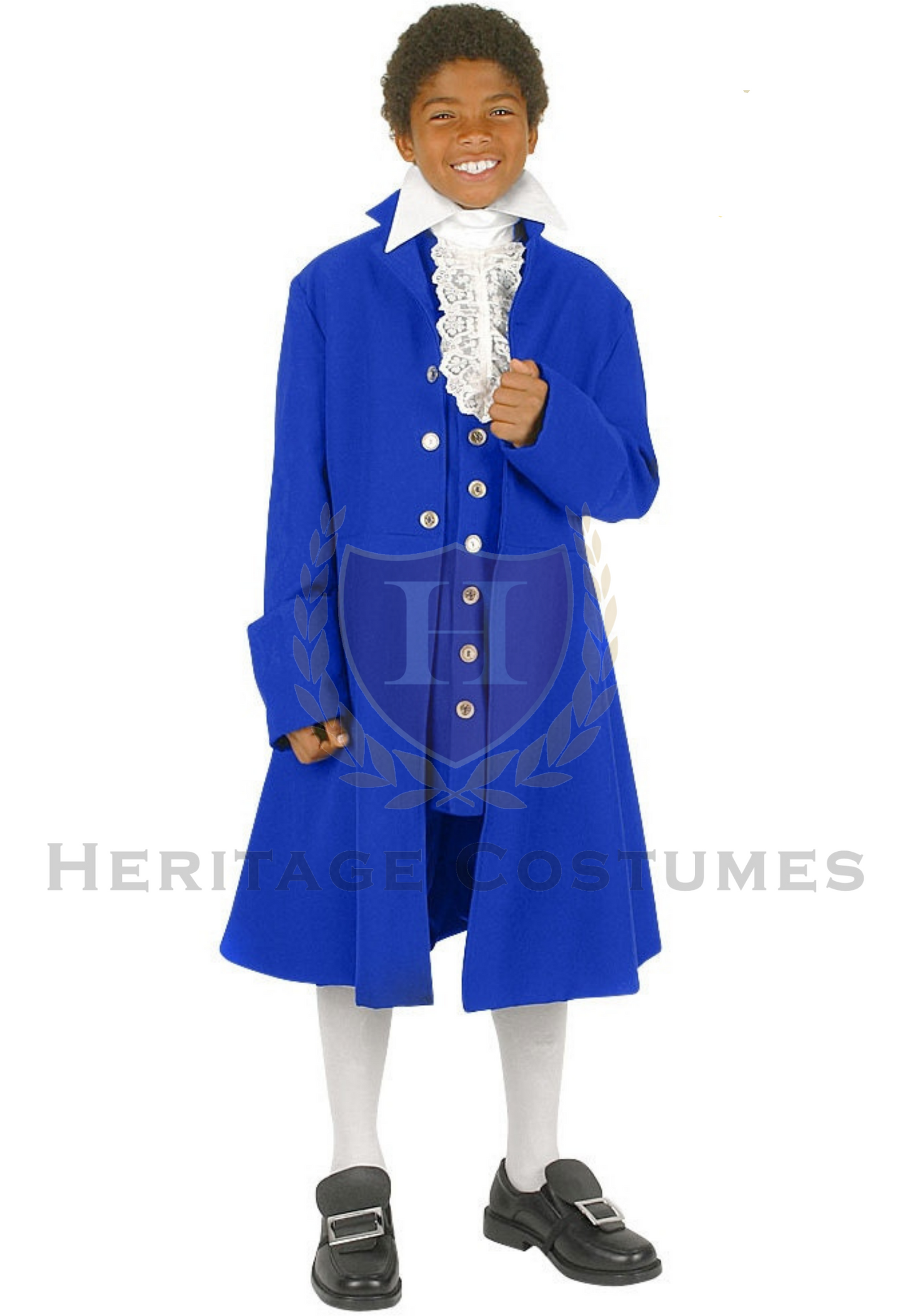 Colonial Children's Vest and Jabot Set