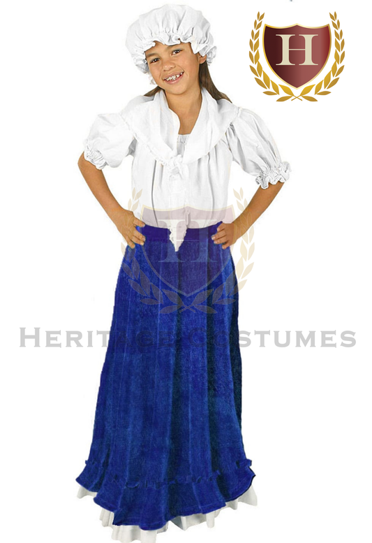 Children's Molly Pitcher Costume