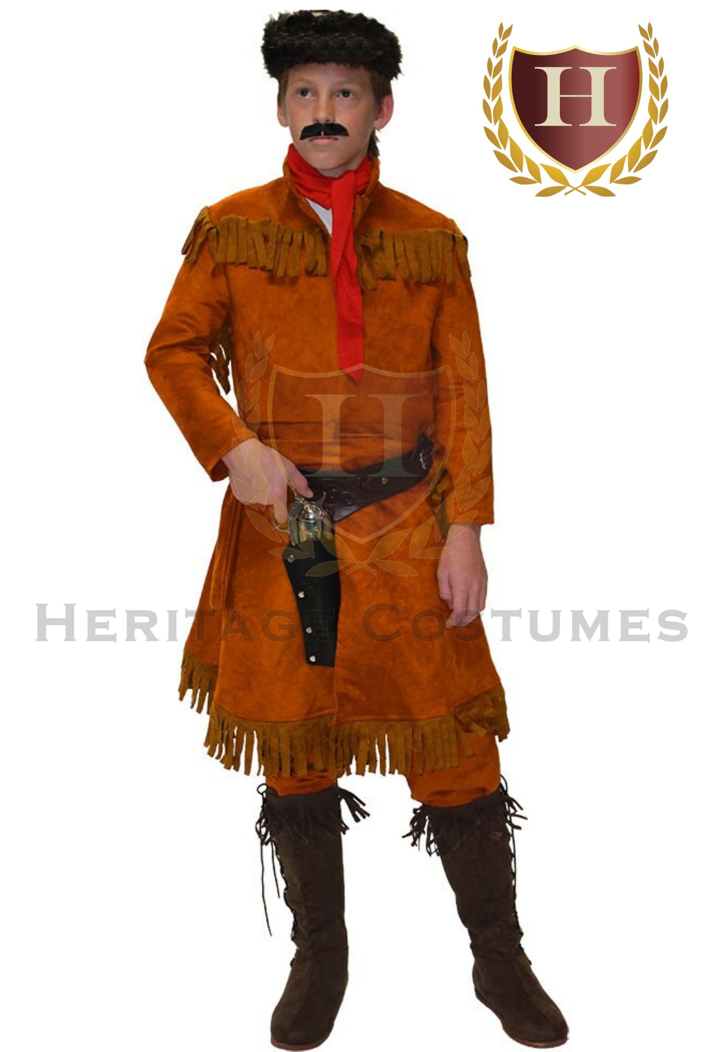 Children's Kit Carson or Jedediah Smith Explorer Attire, American Historical Figures, Frontier, Pioneer & Old West Clothing, School Events