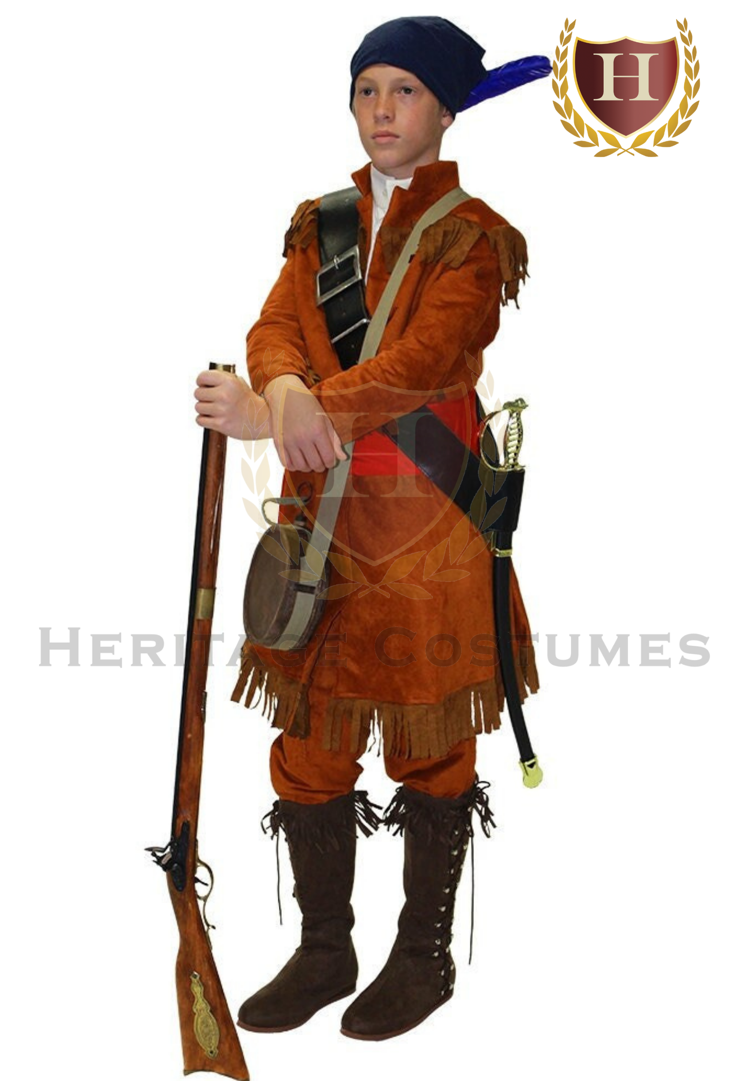 Children's Kit Carson or Jedediah Smith Explorer Attire, American Historical Figures, Frontier, Pioneer & Old West Clothing, School Events