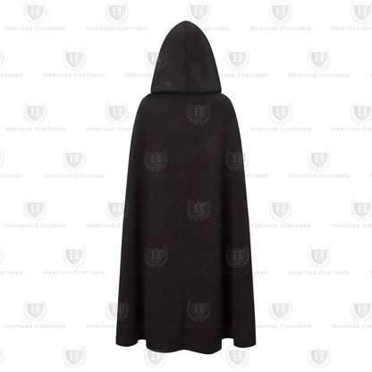 Hooded Medieval Travelers Cloak