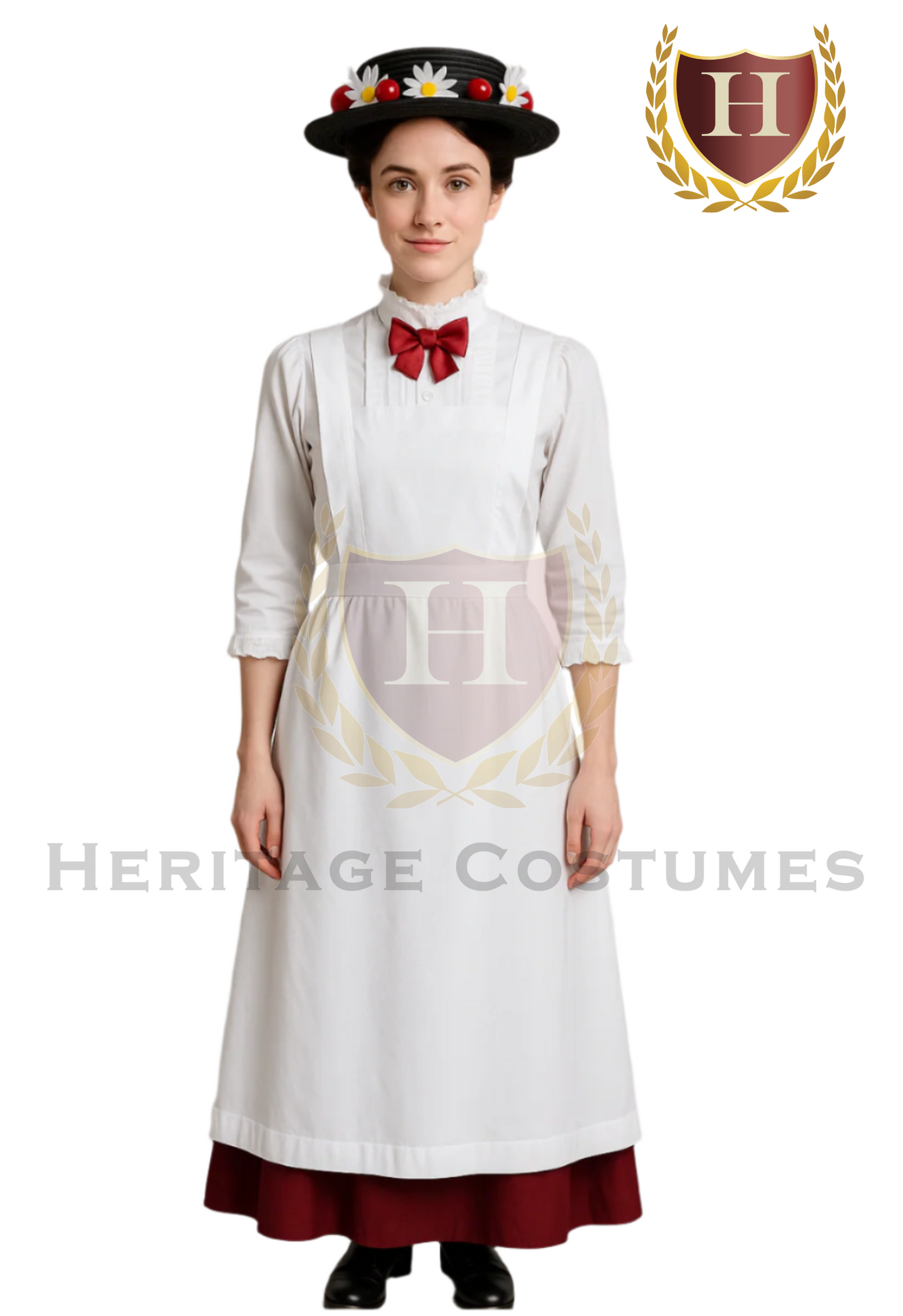 Merry Proper Victorian British Nanny Costume