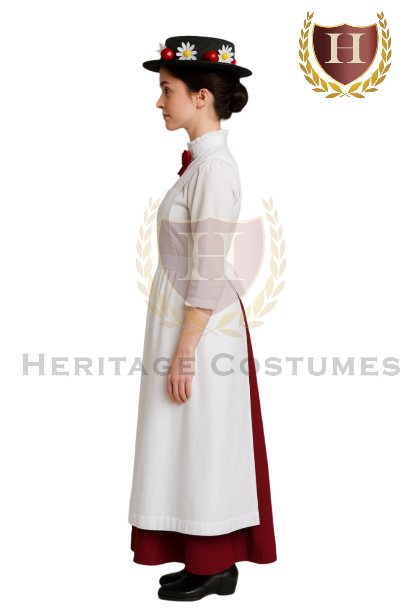 Merry Proper Victorian British Nanny Costume