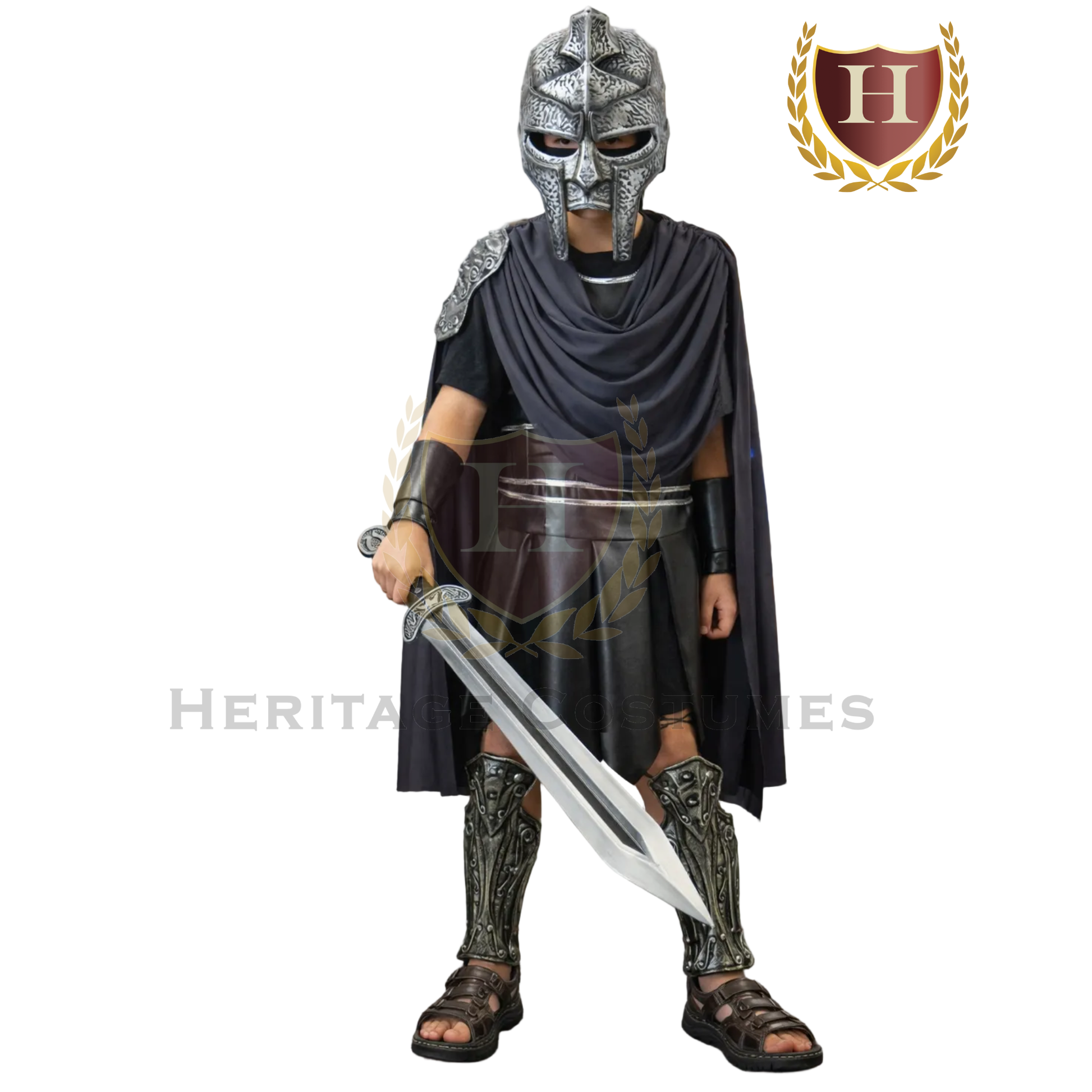 Achilles children’s Greek warrior costume.