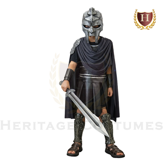Achilles Children's Greek Warrior Costume – Legendary Trojan War Hero