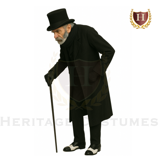 Adult Ebenezer Scrooge Costume – Victorian Christmas Carol Outfit