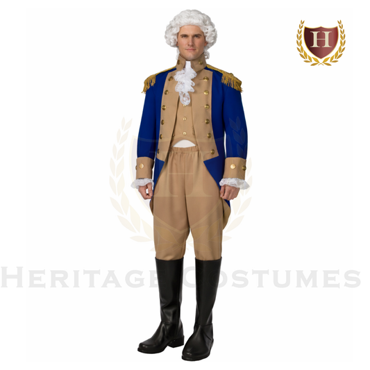 George Washington Adult Continental Army Commander Costume