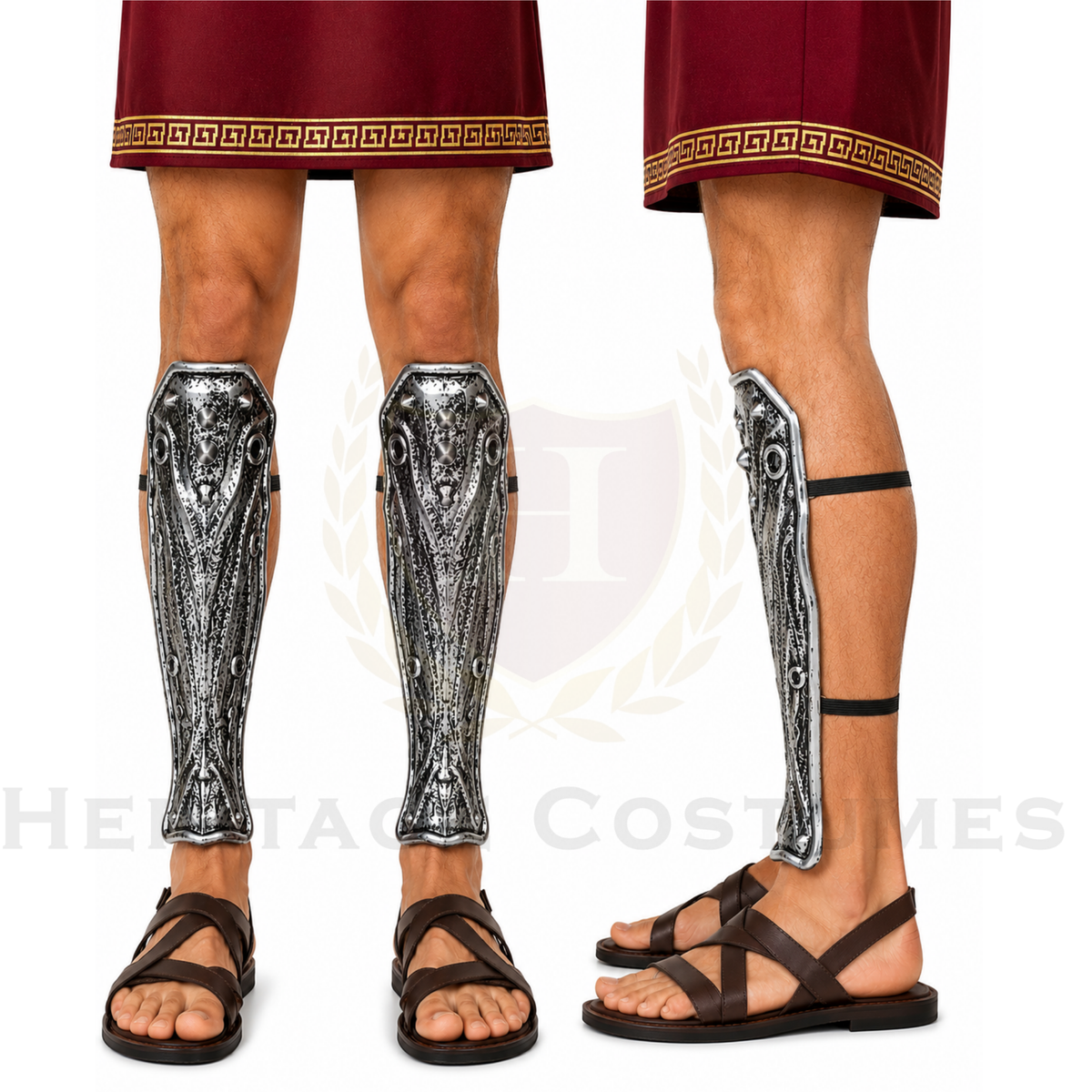 Roman & Grecian Leg Guards and Sandals