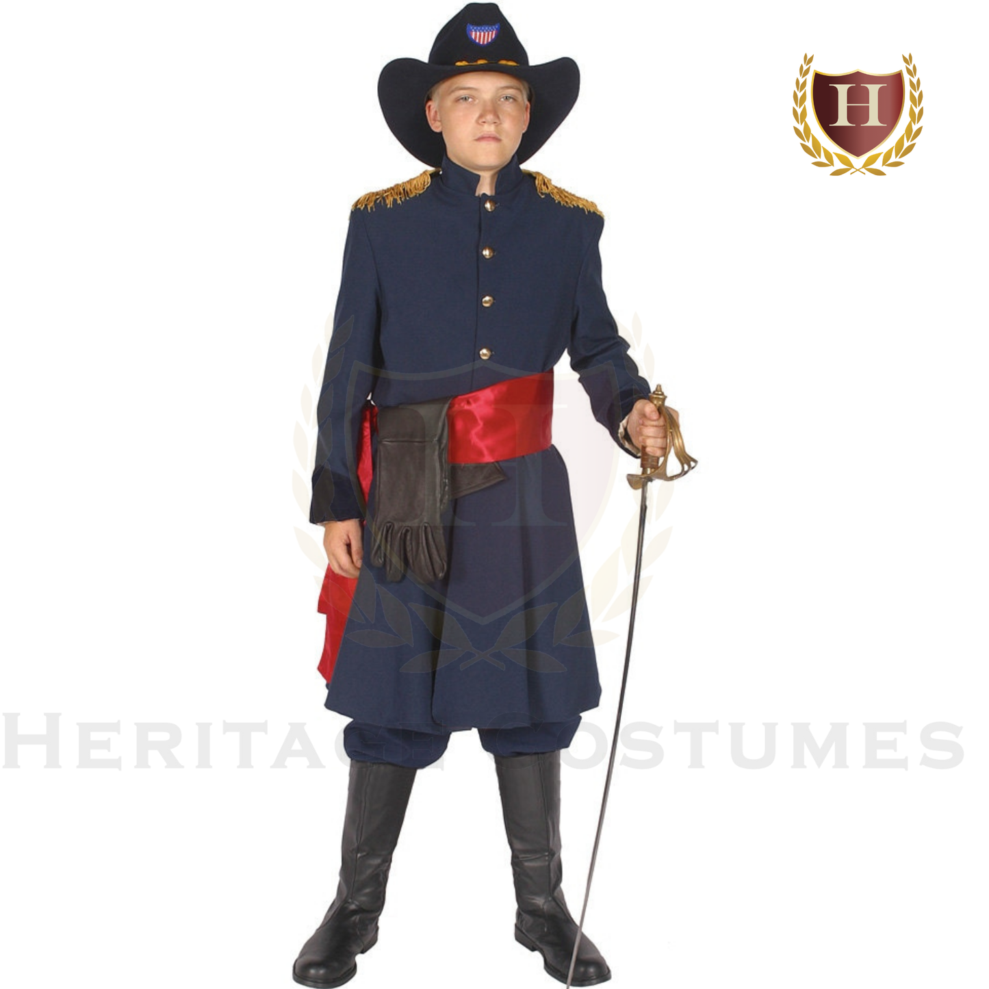 American Civil War Accessory Kit, Union Officer Set, Confederate Officer Set