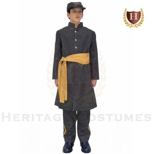 Children’s American Civil War Confederate Soldier Uniform
