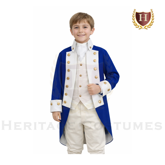 Colonial Soldier Children’s Revolutionary War Uniform Jacket