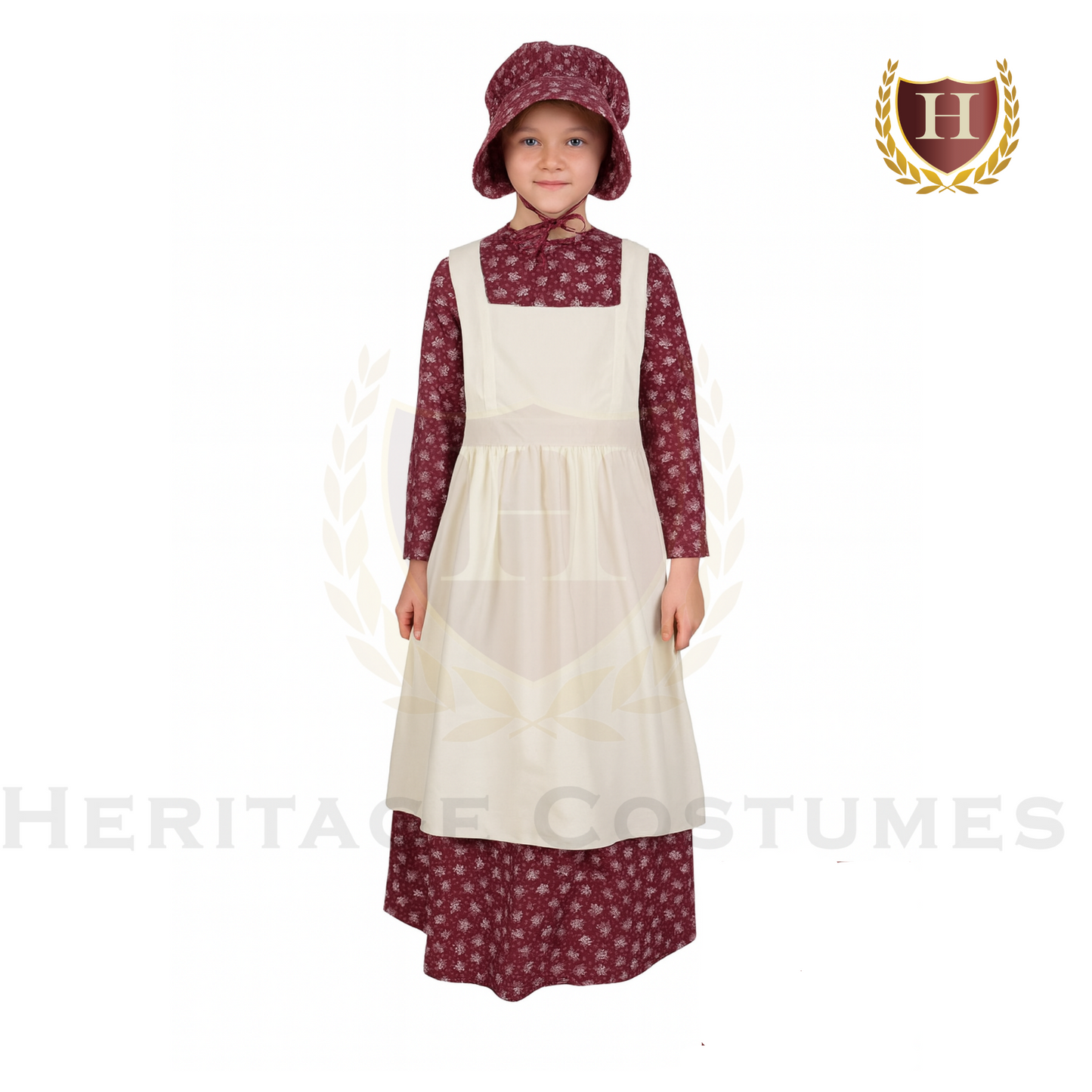 American Frontier, Pioneer Girl, Civil War Quality Children's Dress