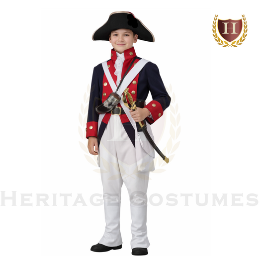 Continental Army Children’s Revolutionary War Soldier Costume