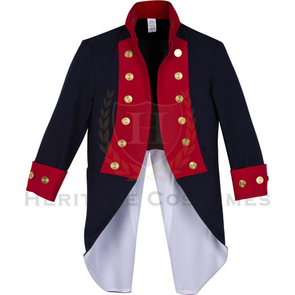 Children's Revolutionary War Uniform Jackets, Kids' Colonial Soldier Uniform Jackets