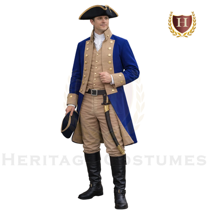 American Revolutionary War Adult Uniform Jacket
